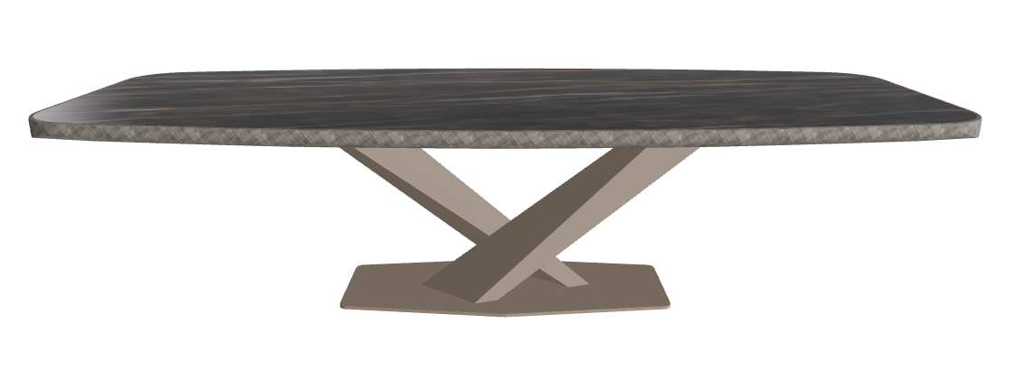 Glossy Portoro_Titanium Embossed_Brushed Grey