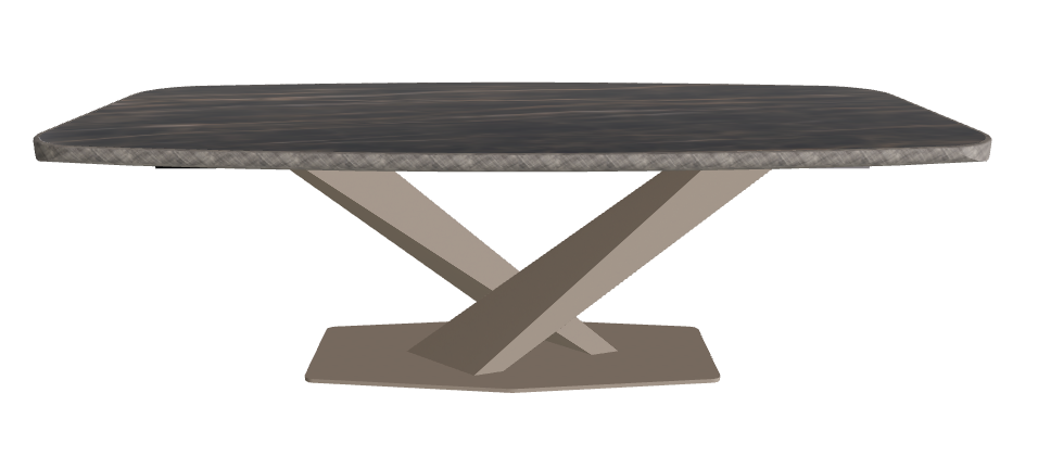 Glossy Portoro_Titanium Embossed_Brushed Grey