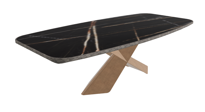 Glossy Sahara Noir_Brushed Bronze_Brushed Grey