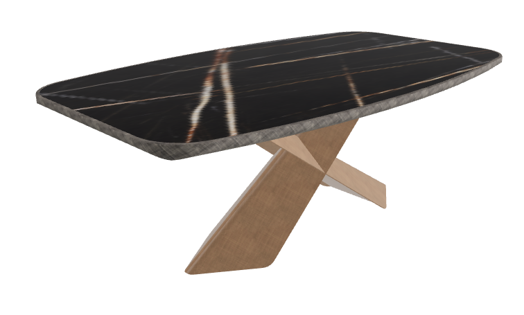 Glossy Sahara Noir_Brushed Bronze_Brushed Grey