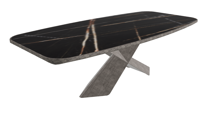 Glossy Sahara Noir_Brushed Grey_Brushed Grey