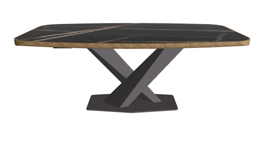 Glossy Sahara Noir_Graphite Embossed_Brushed Bronze