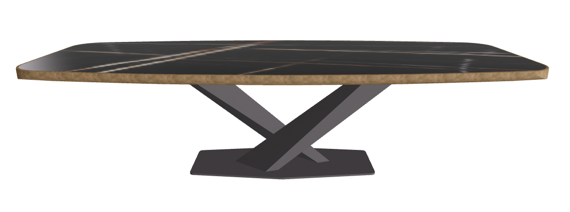 Glossy Sahara Noir_Graphite Embossed_Brushed Bronze