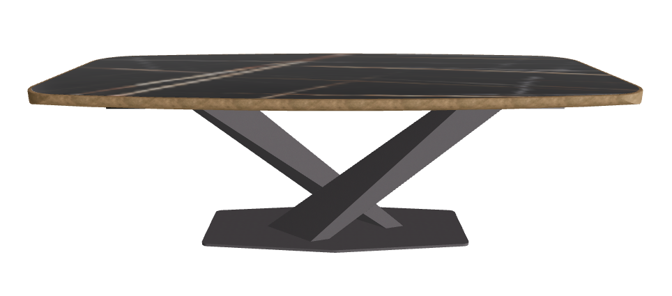 Glossy Sahara Noir_Graphite Embossed_Brushed Bronze