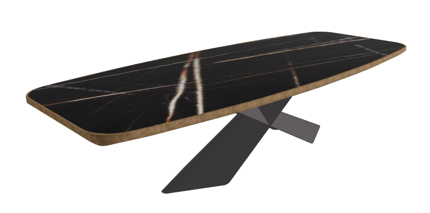 Glossy Sahara Noir_Graphite Embossed_Brushed Bronze