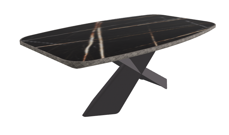 Glossy Sahara Noir_Graphite Embossed_Brushed Grey