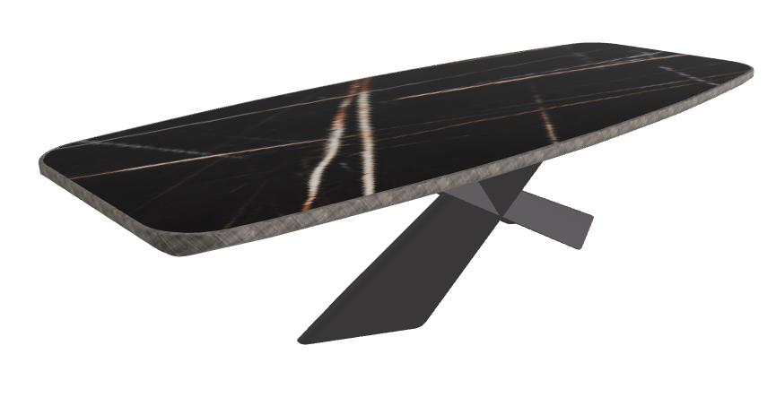 Glossy Sahara Noir_Graphite Embossed_Brushed Grey