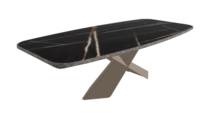 Glossy Sahara Noir_Titanium Embossed_Brushed Grey