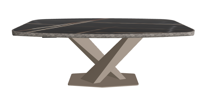 Glossy Sahara Noir_Titanium Embossed_Brushed Grey