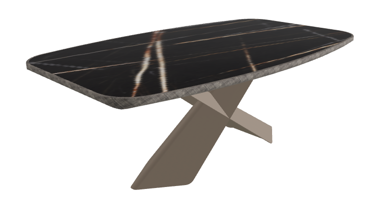 Glossy Sahara Noir_Titanium Embossed_Brushed Grey