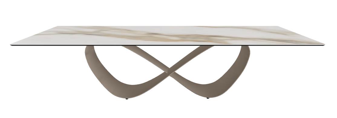 300x120x75h Rectangle Shaped_Glossy Borghini Calacatta_Titanium Embossed