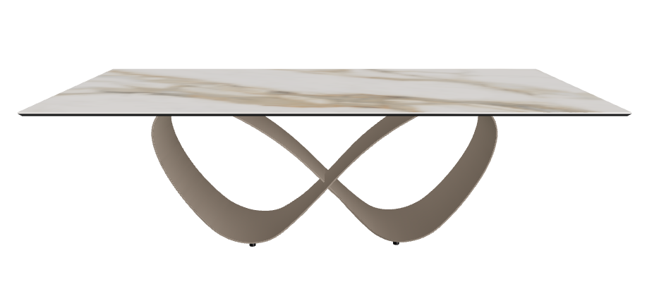 240x120x74h Rectangle Shaped_Glossy Borghini Calacatta_Titanium Embossed