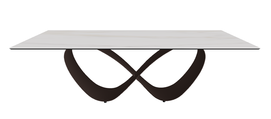 240x120x74h Rectangle Shaped_Glossy Golden Calacatta_Bronze Embossed