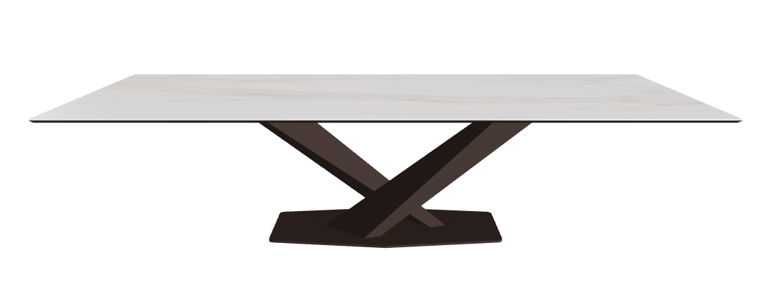 Cattelan Italia Stratos Keramik Rectangular Dining Table – 300x120x75h