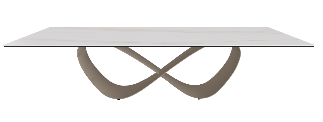 300x120x75h Rectangle Shaped_Glossy Golden Calacatta_Titanium Embossed