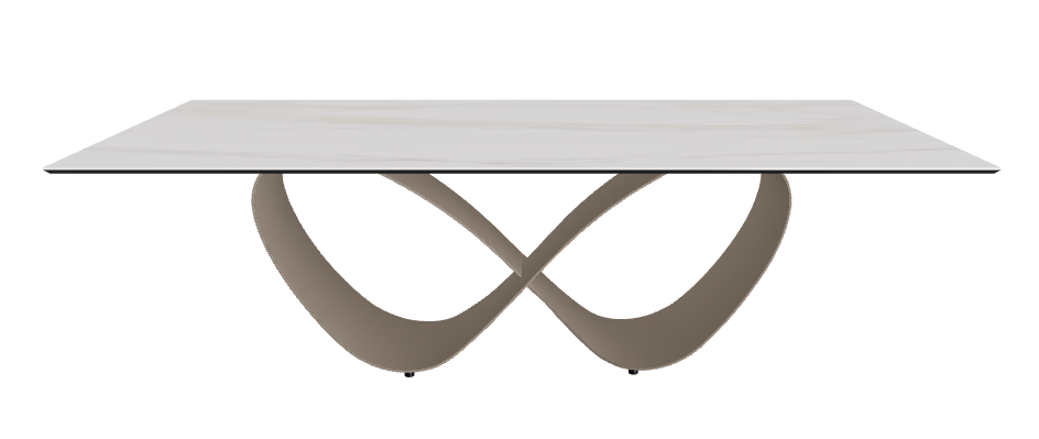 240x120x74h Rectangle Shaped_Glossy Golden Calacatta_Titanium Embossed