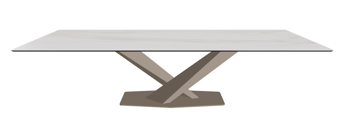 Cattelan Italia Stratos Keramik Rectangular Dining Table – 300x120x75h