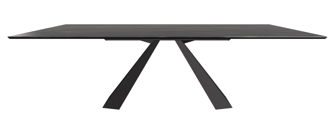 240x120x73h Rectangle Shaped_Glossy Portoro_Black Embossed