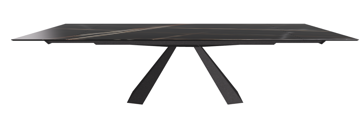 200/294x106x75h Rectangle Shaped_Glossy Sahara Noir_Black Embossed