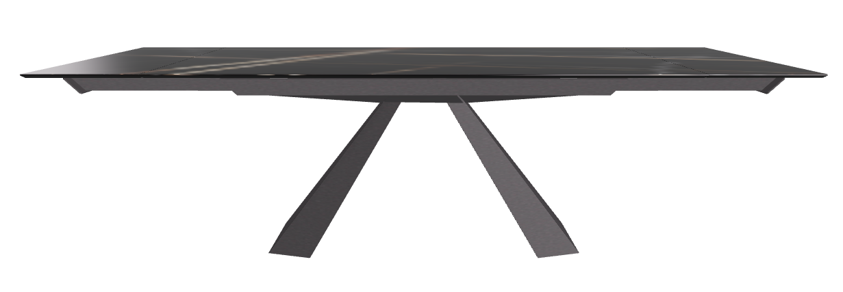182/258x90x75h Rectangle Shaped_Glossy Sahara Noir_Graphite Embossed