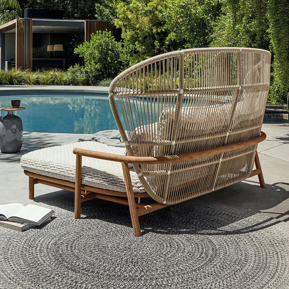 Gloster Fern Teak High Back Daybed