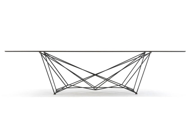 Cattelan Italia Gordon Keramik Biscuit & Polygon Shaped Dining Table
