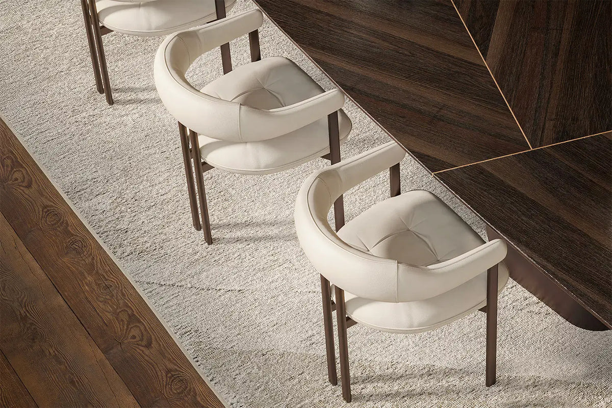 Cattelan Italia Greta Dining Armchair – Synthetic Leather & Micro Nubuk