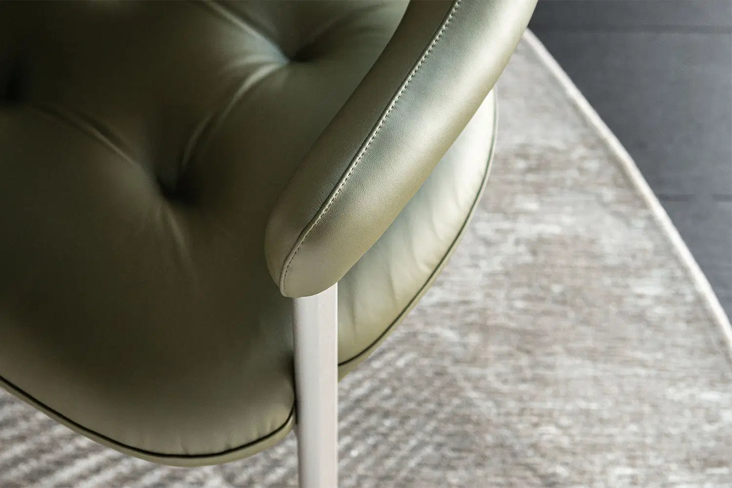 Cattelan Italia Greta Dining Armchair – Synthetic Leather & Micro Nubuk