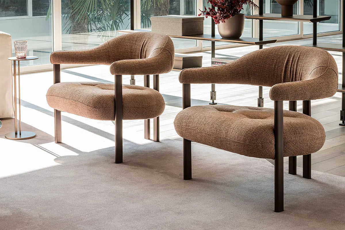 Cattelan Italia Greta Lounge Armchair – Fabric & Sofa Upholstery