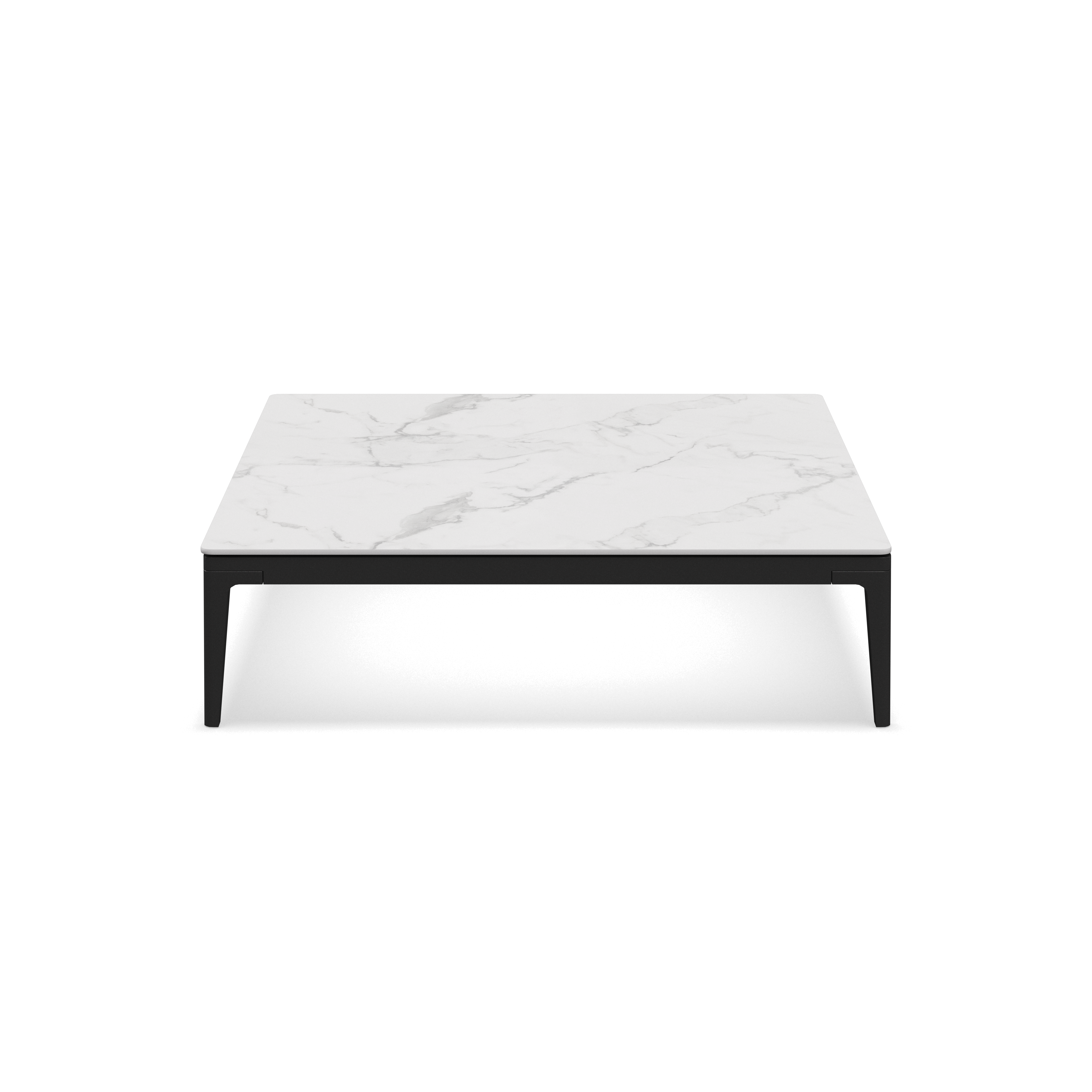 Gloster Grid Large Coffee Table - Ceramic Top
