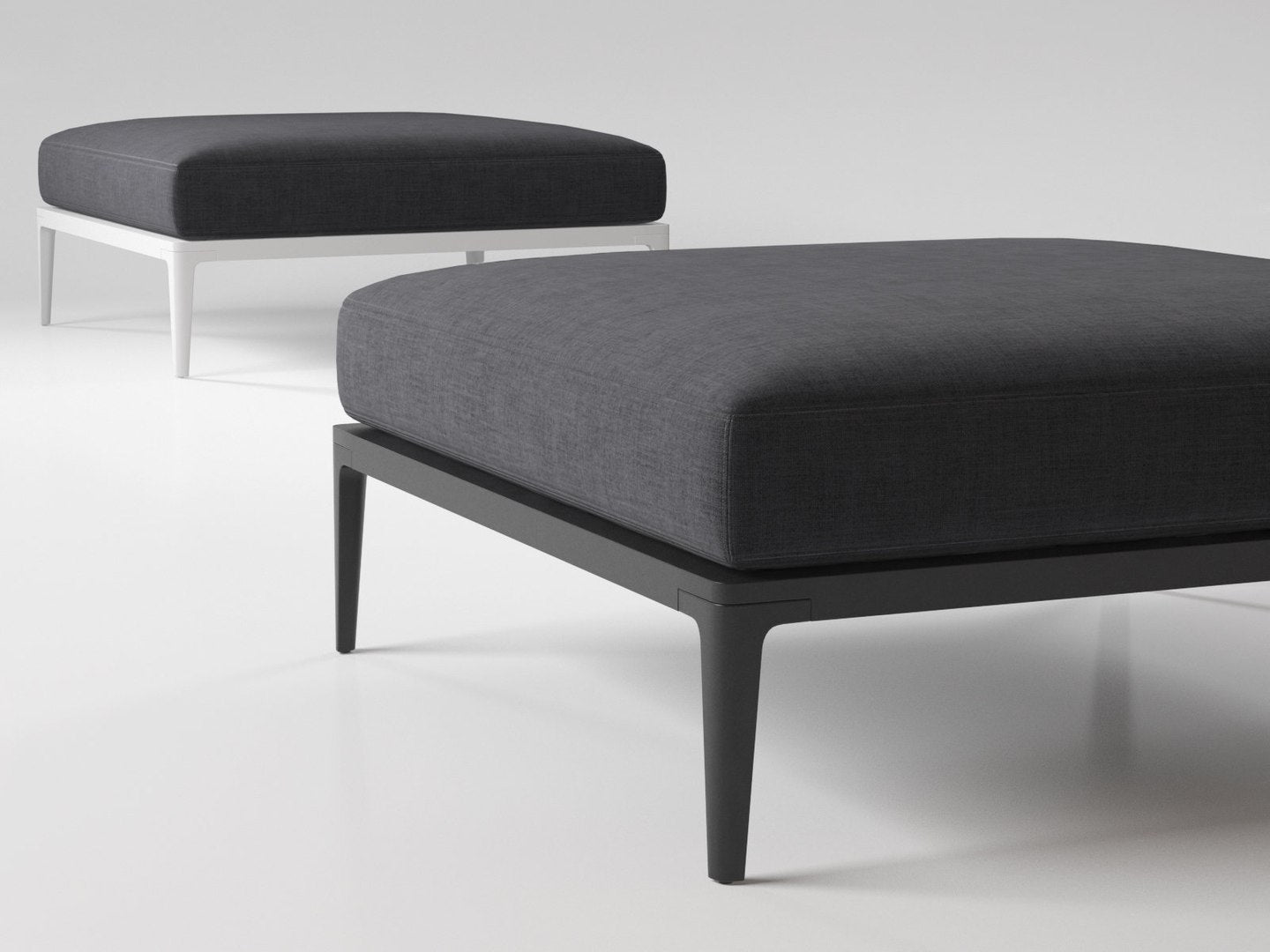 Gloster Grid Ottoman