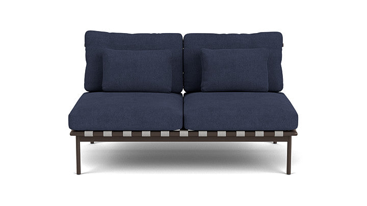 Barlow Tyrie Around Deep Seating Double Lounge Sofa Without Arms