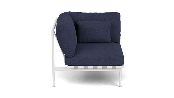 Barlow Tyrie Around Deep Seating Single Lounge Chair with Aluminium Left Arm