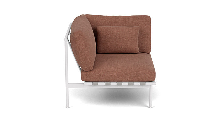 Barlow Tyrie Around Deep Seating Single Lounge Chair with Aluminium Left Arm