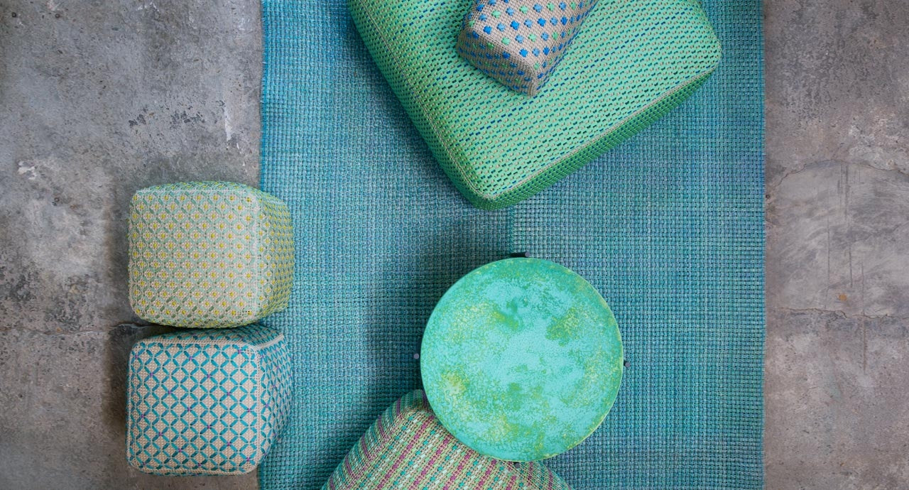 Paola Lenti Ida Modular Inoddr Outdoor Rug