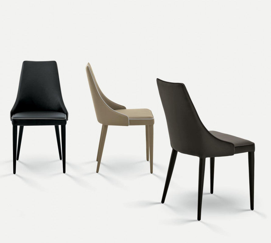 Bontempi Clara Dining Chair Metal Legs