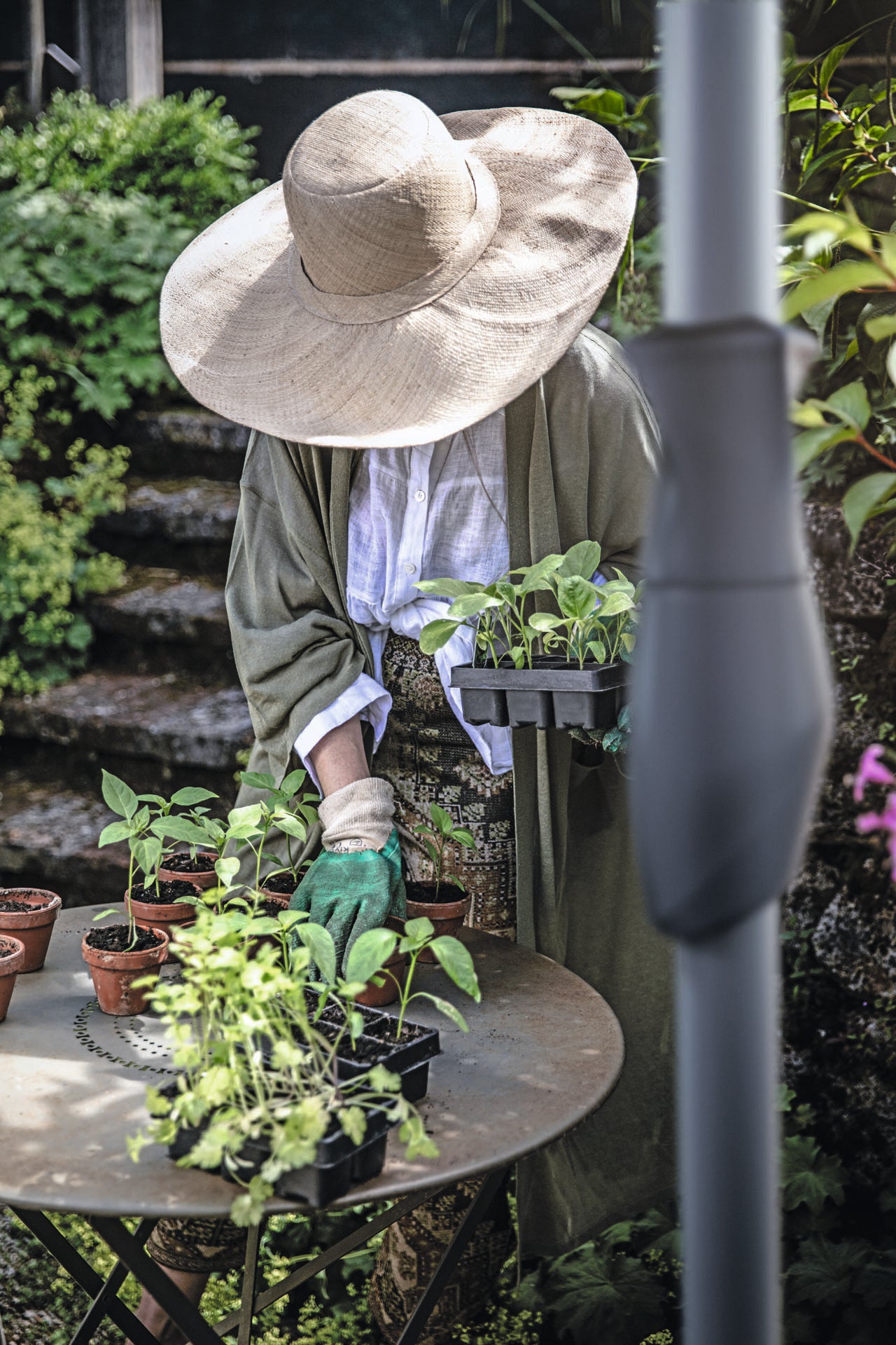 Glatz Alu Twist 240 x 240 cm with Anodised Frame