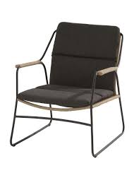 4 Seasons Outdoor Scandic Lounge Set With Axel Triangular Coffee Tables
