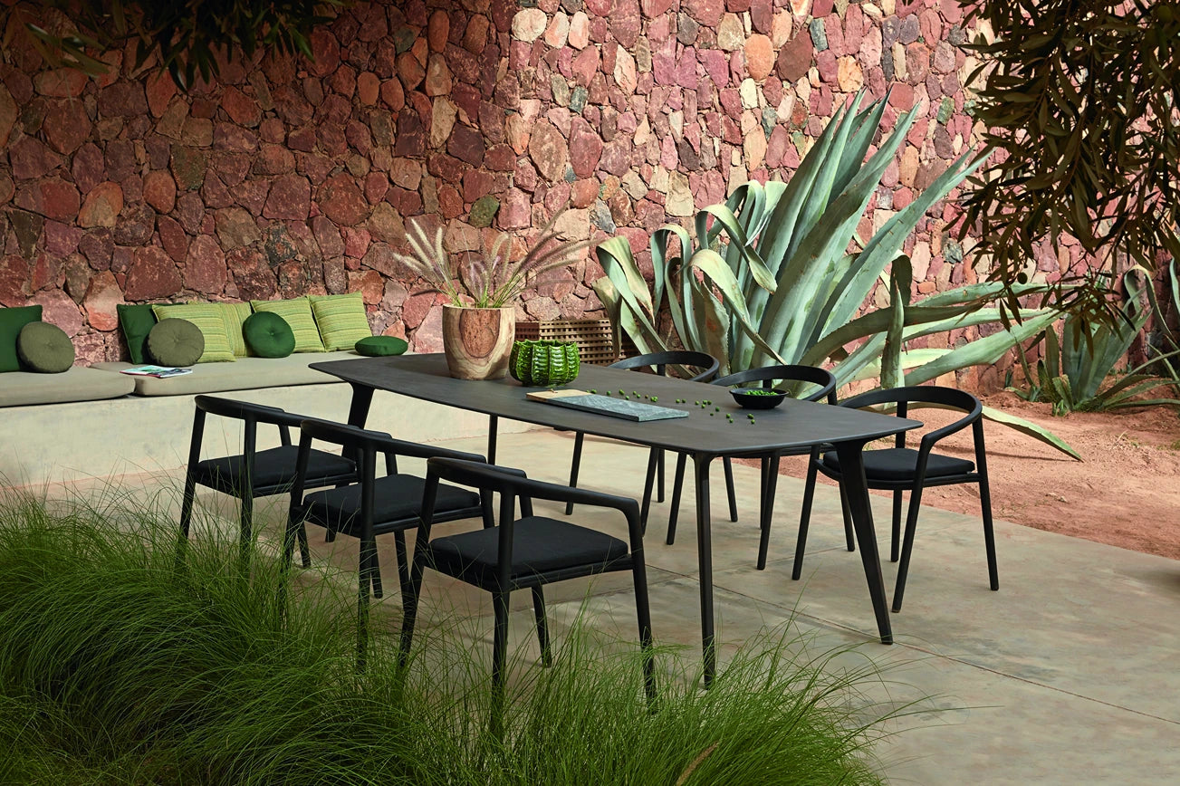 Manutti Torsa Dining Table 264 × 118 × 73h cm