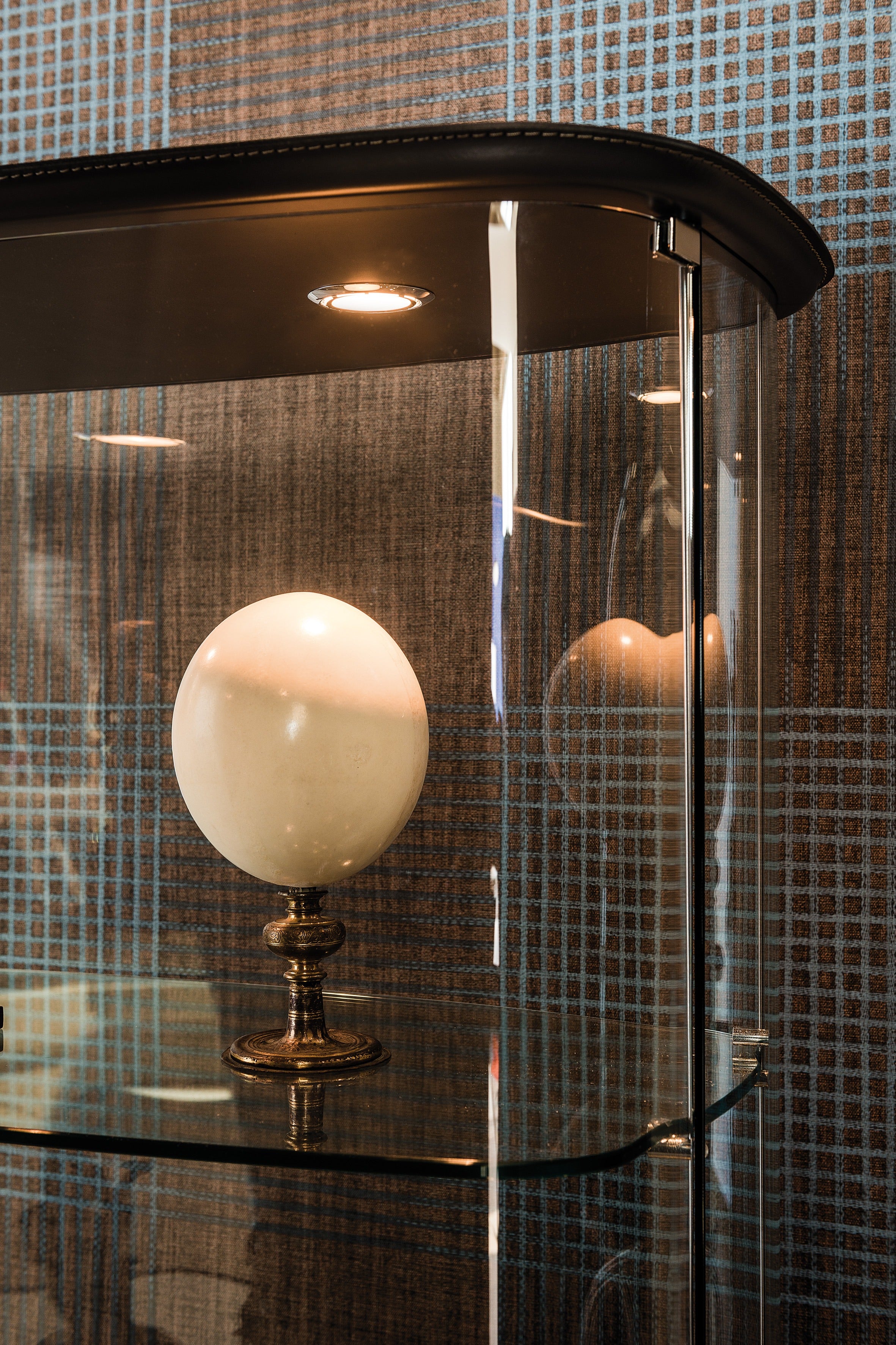 Cattelan Italia Concerto Clear Glass Showcase