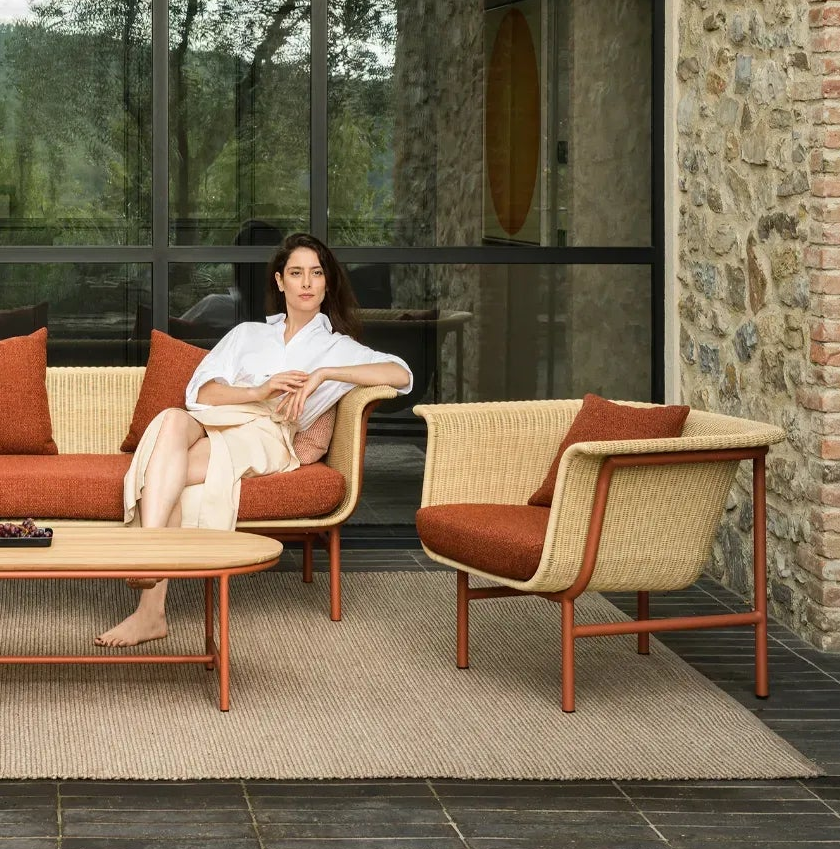 Vincent Sheppard Wicked Lounge Chair With Cushion