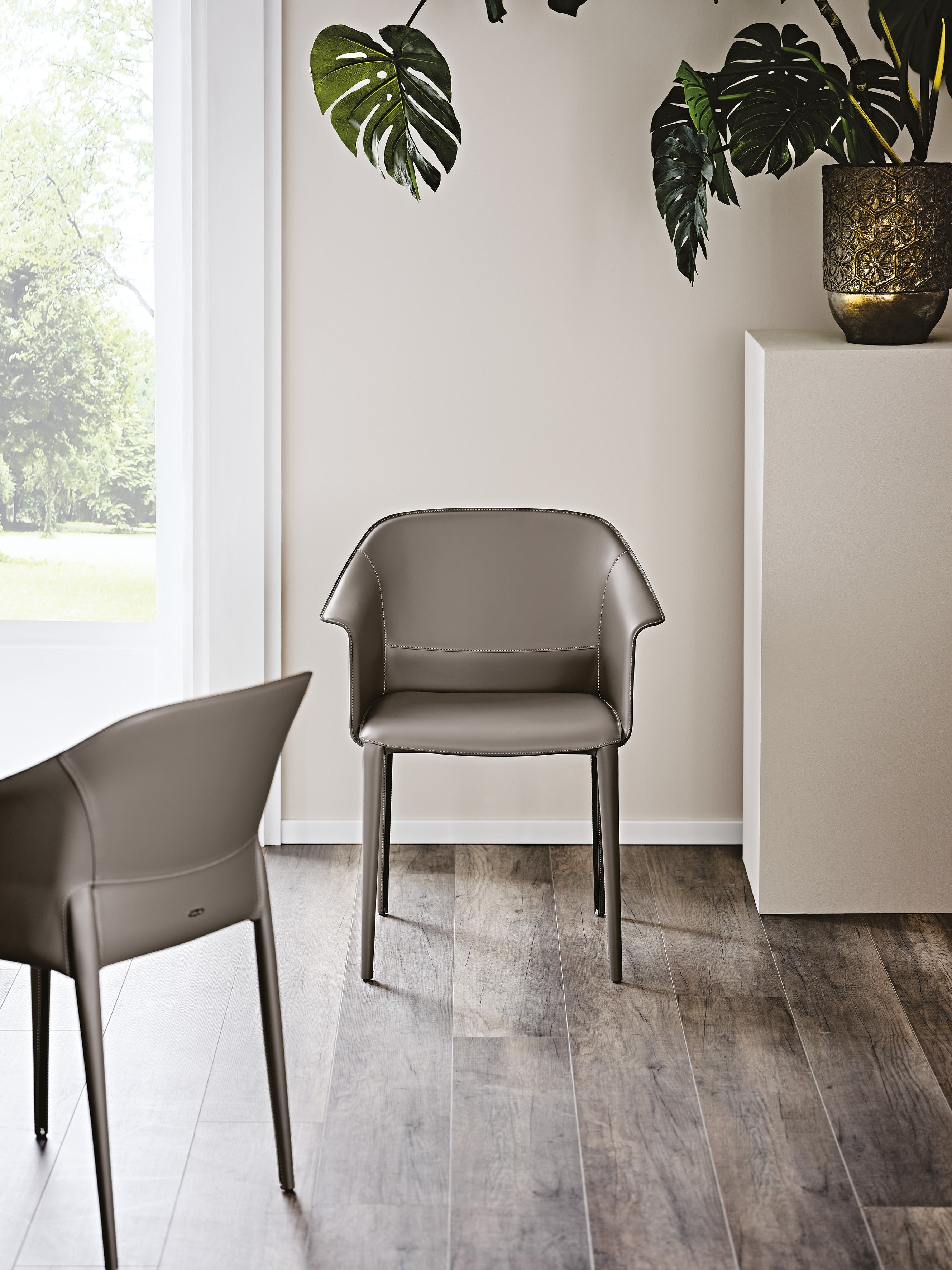 Cattelan Italia Zuleika Chair With Steel Frame