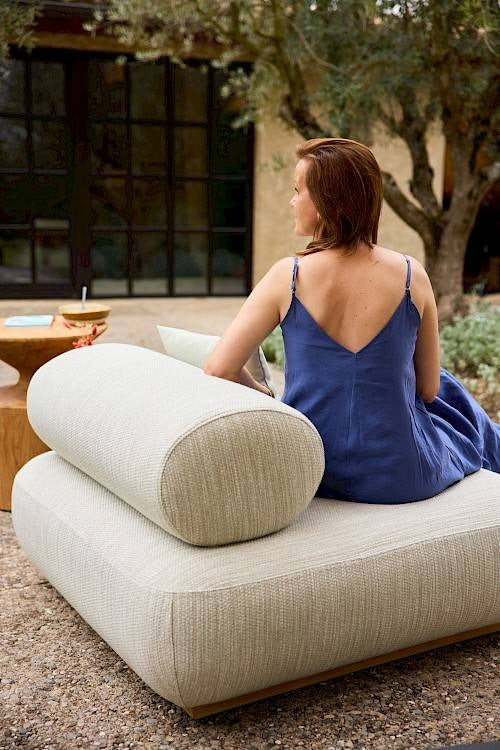 Jardinico Tatami Lounge Chair 1S Middle Seat with Swivel Option