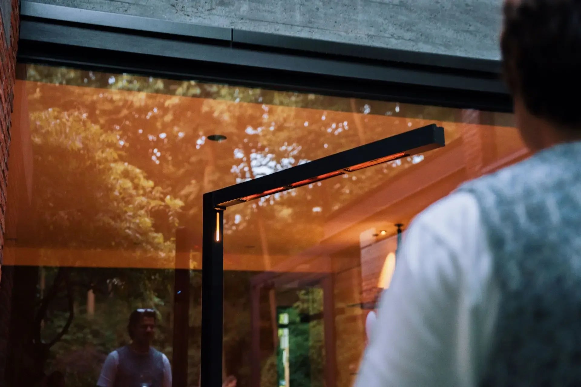 Heatsail Twig | Outdoor Heating | Finished in RAL 9005 Midnight