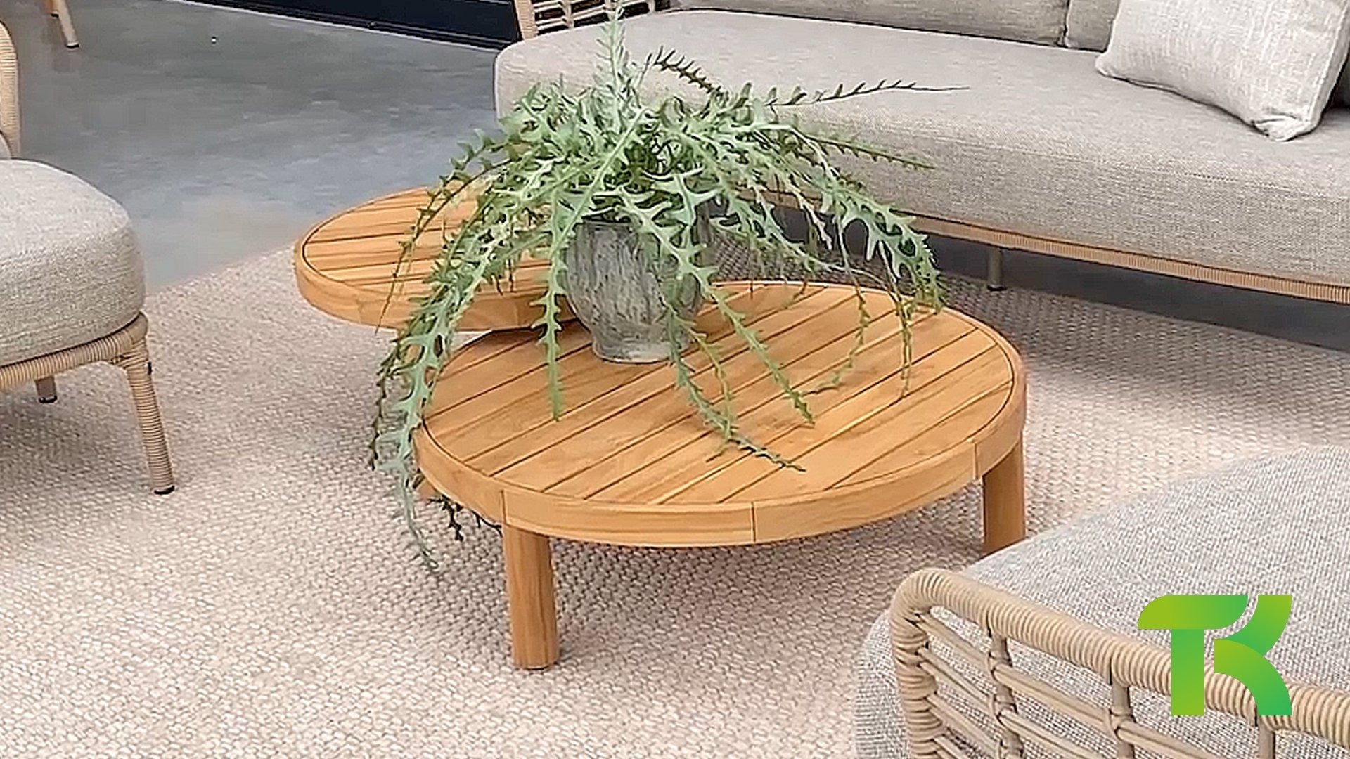 4 Seasons Outdoor Finn Coffee Table 60 x 32 cm