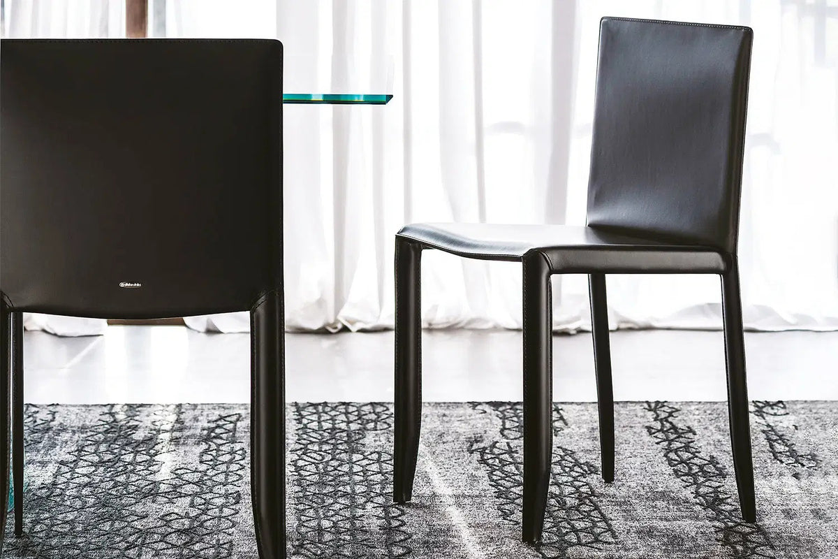 Cattelan Italia Piuma Edition Leather Dining Chair
