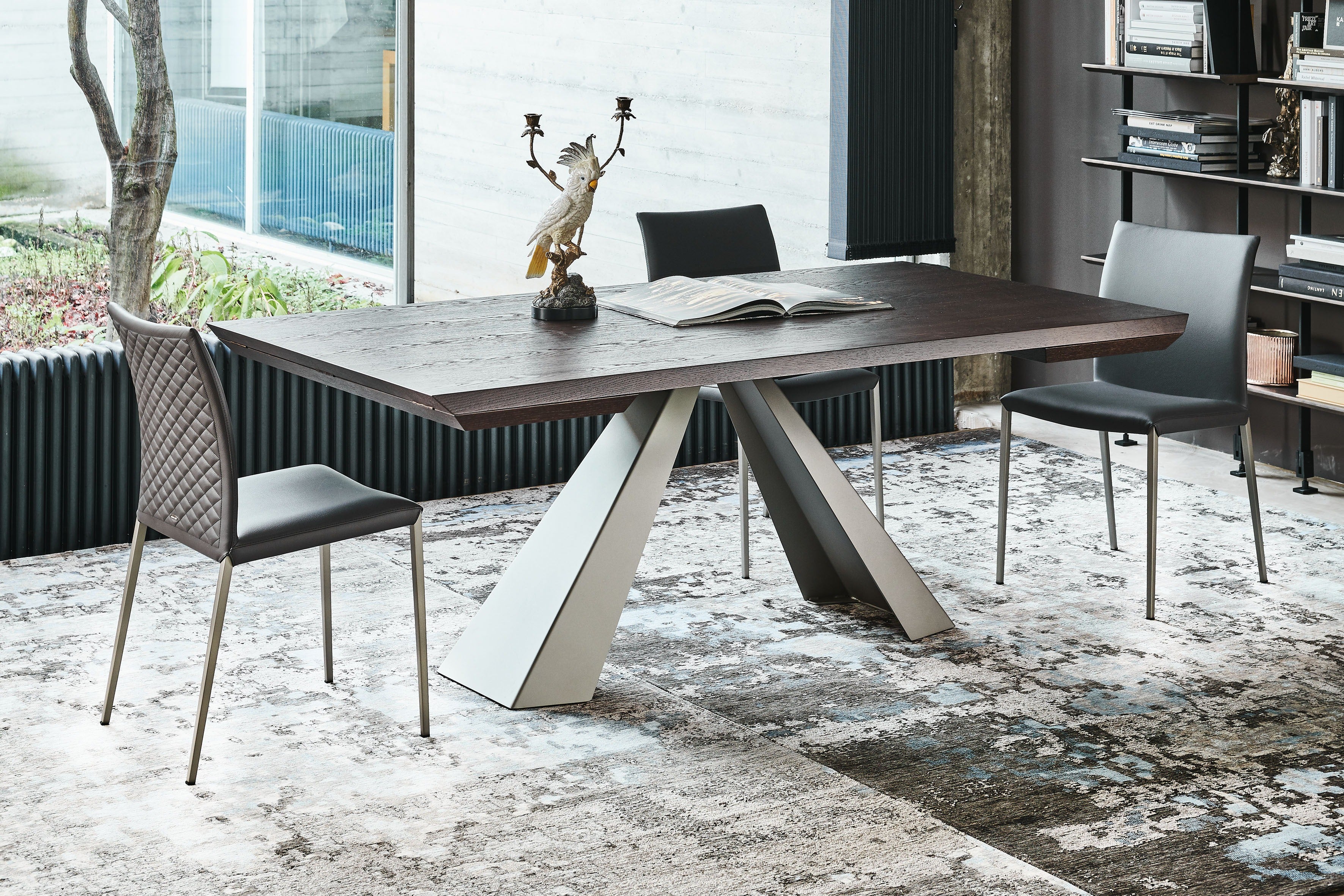 Cattelan Italia Norma Ml Couture Low Back Chair