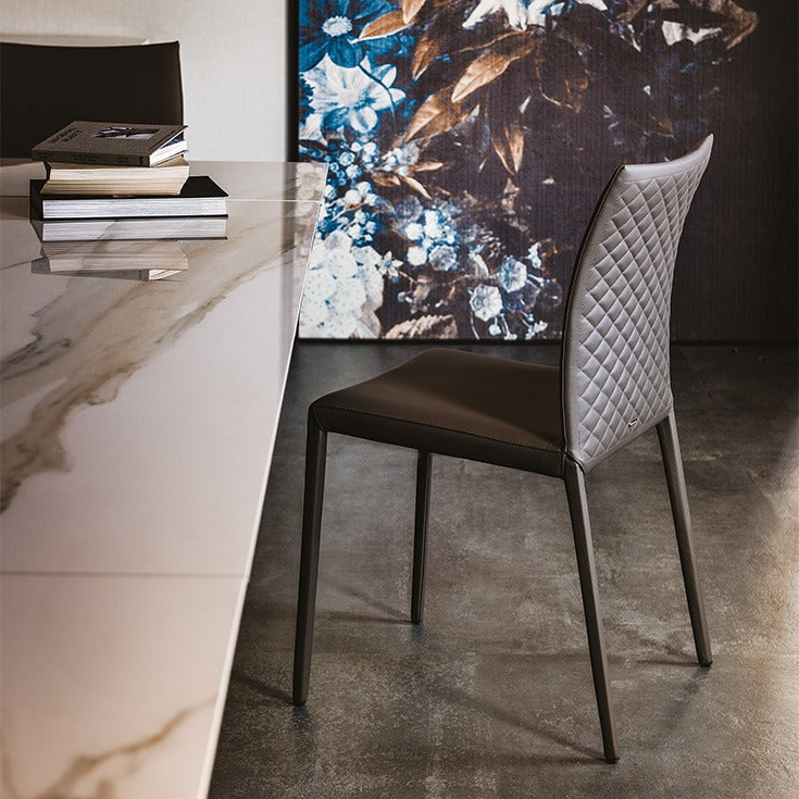 Cattelan Italia Norma Couture Low Back Dining Chair
