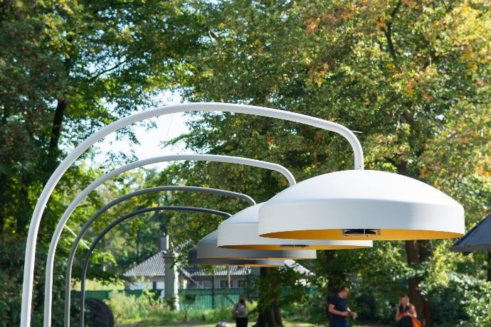 Heatsail Disc Freestanding | Outdoor Patio Heater