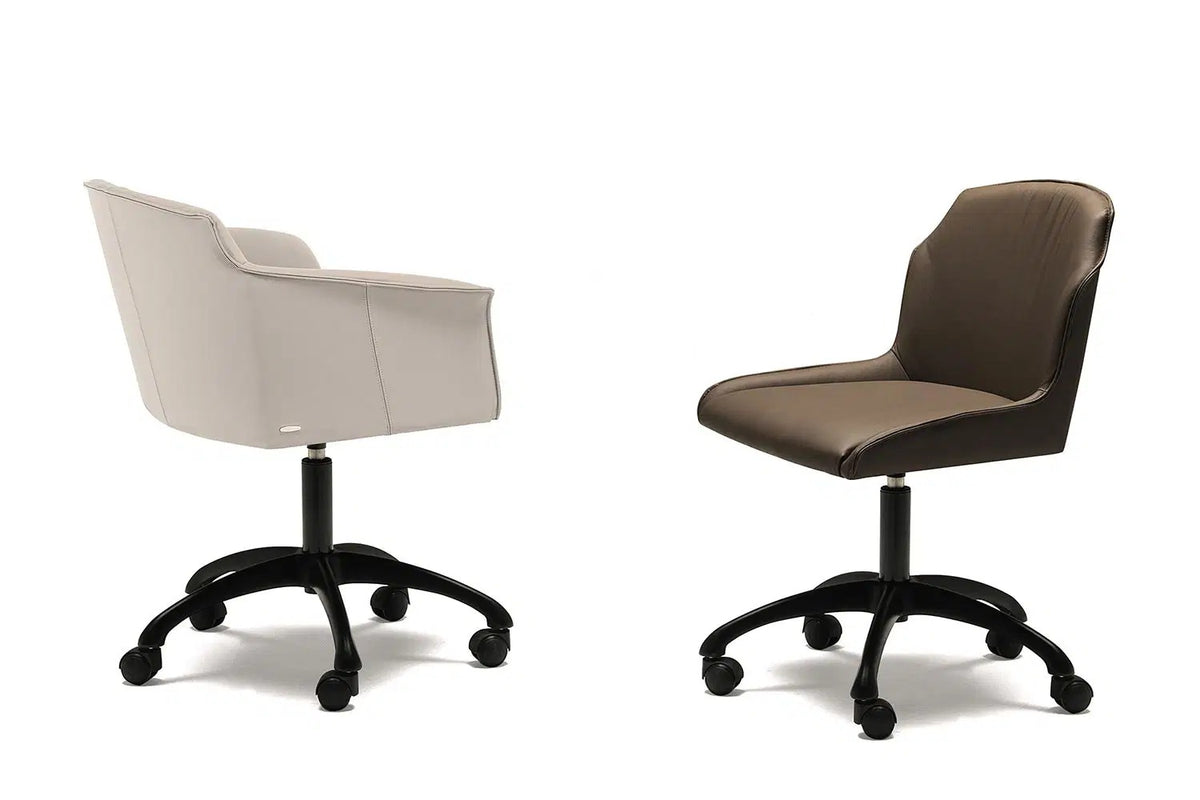 Cattelan Italia Tyler Wheels Swivel Office Armchair